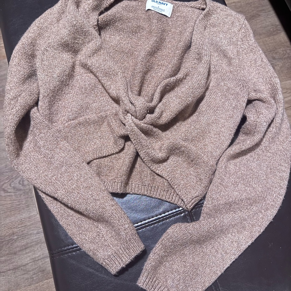 Old Navy Women's Tan Twist Cardigan